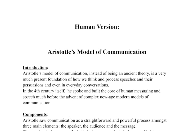 edit and humanise ai generated content